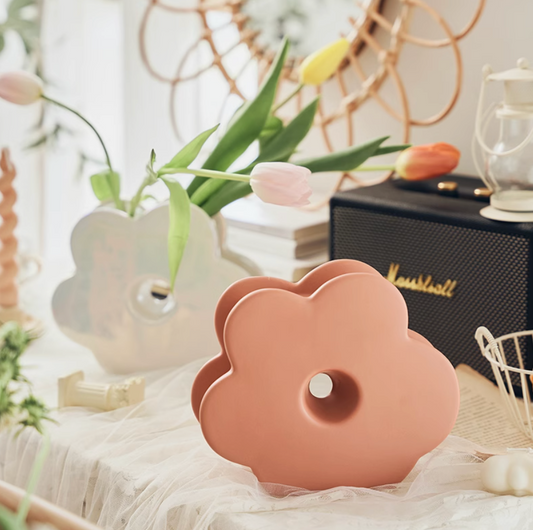 Bình hoa gốm phong cách Bắc Âu cao cấp, hiện đại